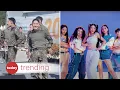Download Lagu K-pop stars enlisted in army go viral for cover performance