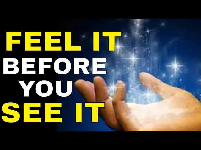 The Secret to Feeling it BEFORE You See it | Law of Attraction Manifestations (MUST WATCH!)