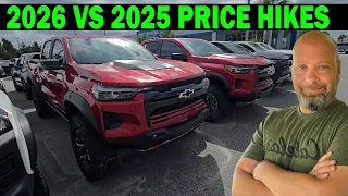 Window Sticker Comparison Shows The True Chevy Price Increases And The Hidden One