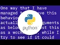 Optional CLI arguments with python Click library option