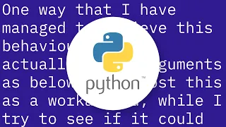 Optional CLI arguments with python Click library option