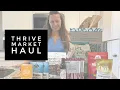 EVERYTHING you need to know about THRIVE MARKET Unsponsored Review HAUL