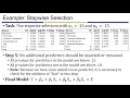 Selecting the Best Regression Model Part 2