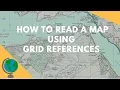 How to read Maps - Grid References Geography Skills