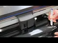 Performing a test cut and adjusting cut pressure and speed Graphtec FC8600