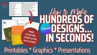 Use Canva Bulk Creator for Instant Multiple Printable and Graphics Free Templates Included