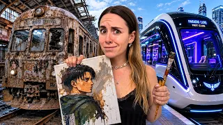 Dibujé en todos los Niveles de Tren ✍🏻👀🚂