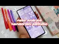 how to make your phone aesthetic pastel purple theme