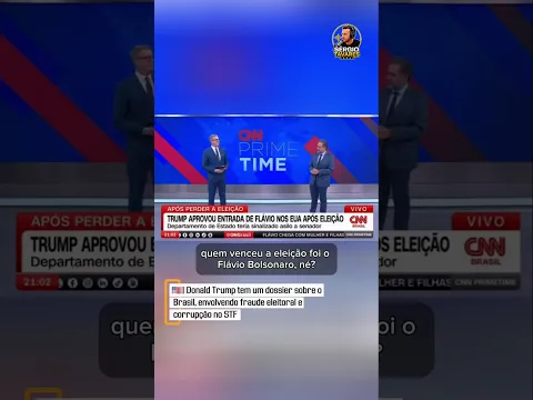🇺🇲| CNN avisa: Trump tem um dossier sobre o Brasil, envolvendo fraude eleitoral e corrupção no STF.