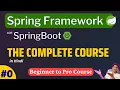 Spring Framework Tutorial Let s learn Spring framework in Hindi