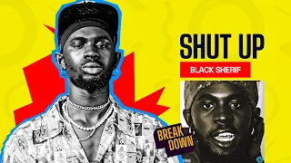 black sherif say make you people shut up 