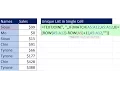 Excel Magic Trick 1309 Extract Unique List and List in Single Cell TEXTJOIN Array Formula