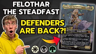 THE BEST DEFENDER COMMANDER EVER PRINTED - Felothar the Steadfast