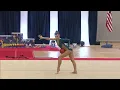 Download Lagu 2022 Rhythmic L.A. Nicole Herkenhoff - Level 10 Ball Routine