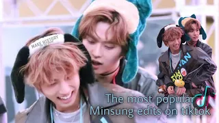 Download The most popular MinSung edits on tiktok / Han \u0026 Minho ship edit on tiktok #minsung #straykids MP3