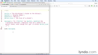 07 Using heredoc syntax to avoid problems with quotes