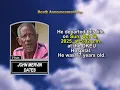 JOHN MERVIN DATES Short Obituary
