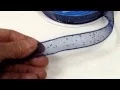 Royal Blue Sparkle Corsage Ribbon