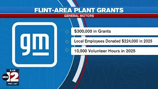 General Motors donates 300 000 to Flint-area organizations