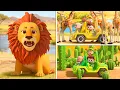 Lagu Learn Colors with Wild Animals | Wild Animal Adventure | Nursery Rhymes \u0026 Kids Songs | BabyBus