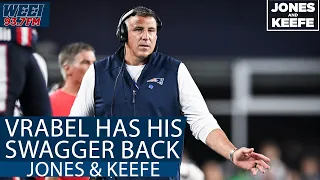 Mike Vrabel has his SWAGGER BACK Jones Keefe