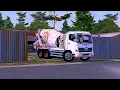 mod hino 500 mixer download mudah tanpa pasword pula, || mod truck bussid v3. 4