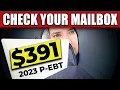 NEW 391 P-EBT FULL LIST 2023 Check Your Mailbox