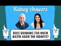 Download Lagu Does drinking too much water harm the kidneys?