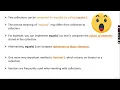 The Collections framework theory part2 Java
