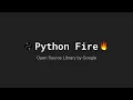 Python Fire Library by Google in Tamil Karthik Merk