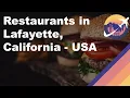 Restaurante en Lafayette California - USA