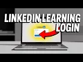 How to login to LinkedIn Learning account - Fast Access