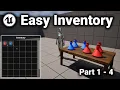 Easy Inventory Tutorial Part 1 - Unreal Engine 5 4 Interaction
