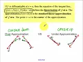 5 5 - Linearization and Differentials