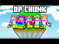Surviving One OP Chunk in Minecraft
