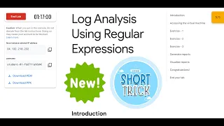 Log Analysis Using Regular Expressions quick - lab With Explanation