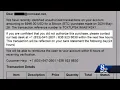 Scam email claims to be from PayPal