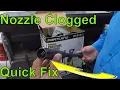 Pressure washer nozzle clogged Portland Pressure Washer Harbor Freight