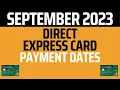 September 2023 Direct Express Deposit Dates - For Social Security SSI SSDI