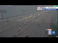 Traffic cameras show smoky skies