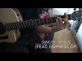 Sun City // Khalid feat. Empress Of // Easy Guitar Lesson // Chords + Tabs