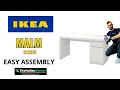 IKEA MALM Desk Assembly Tutorial Easy Instructions You Can Follow