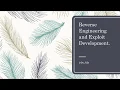 Reverse Engineering and Exploit Development - Prologue