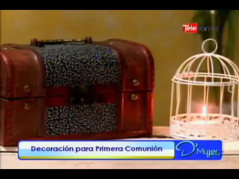 Decoración para primera comunión