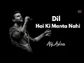 Download Lagu Dil Hai Ki Manta Nahin (cover) | Atif Aslam | AI Creations