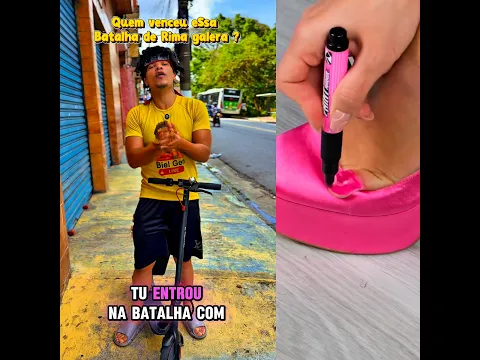 Batalha de Rima 😎 Quem venceu ?