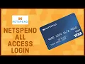 How to Login Netspend All Access Card 2021 Netspend All Access Login Sign In Tutorial