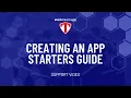 Creating an App Starters Guide - Help Stack Team App