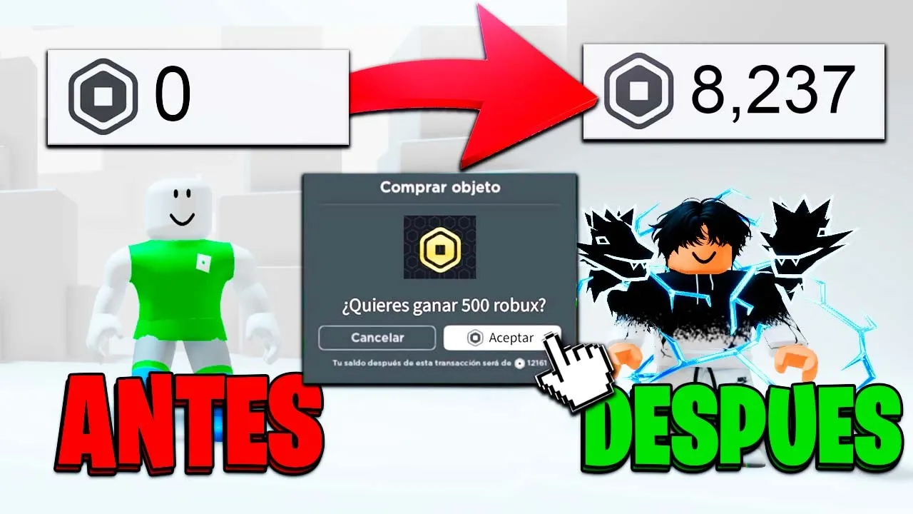 🔥 Robux GRATIS 100% LEGAL y SEGURO 💰 | Sin hacks ni generadores falsos 🚫