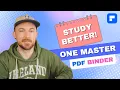 Study Hack How to organize Study Notes Combine Search Annotate PDFs Easily